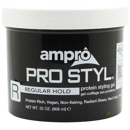 ampro Pro Style Protein Styling Gel Regular Hold 908g - gtwtoporld.com