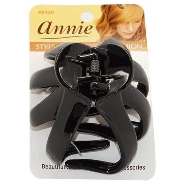 Annie Hair Accessories 8Cm Thick Clip Black - gtwtoporld.com