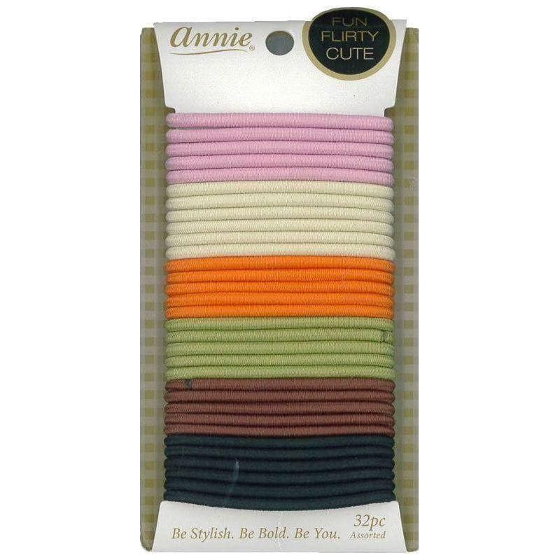 Annie Hair Accessories Elastic Ponytailer 4Mm X 5,5" Asst - gtwtoporld.com