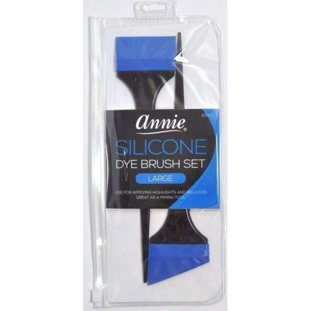 Annie Silicone Dye Brushes L Blue 2961 - gtwtoporld.com