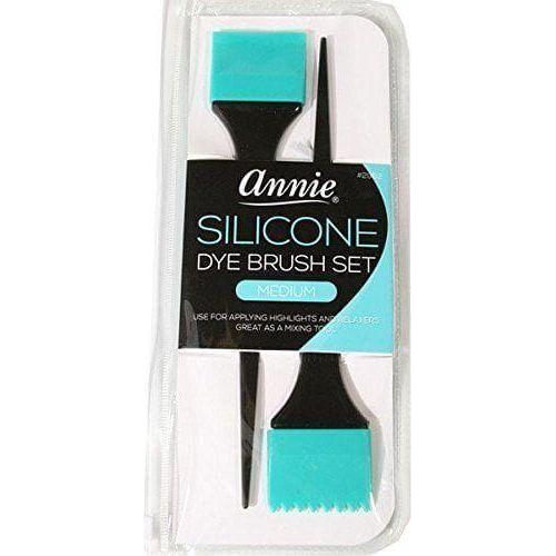 Annie Silicone Dye Brushes M Teal 2962 - gtwtoporld.com