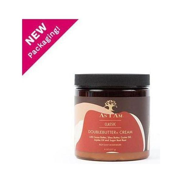 As I Am DoubleButter Cream Rich Daily Moisturizer, for Coils and Curls 227g - gtwtoporld.com