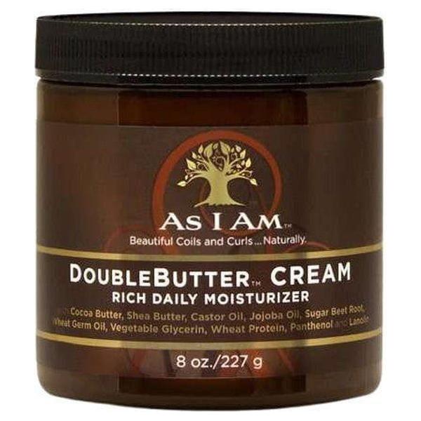 As I Am DoubleButter Cream Rich Daily Moisturizer, for Coils and Curls 227g - gtwtoporld.com