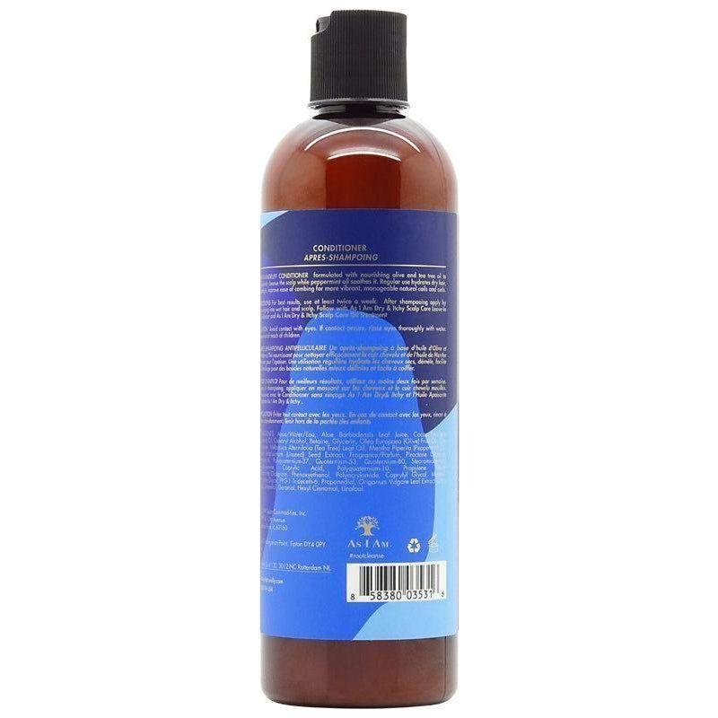 As I Am Dry &amp; Itchy Olive and Tea Tree Oil Conditioner 355ml - gtwtoporld.com