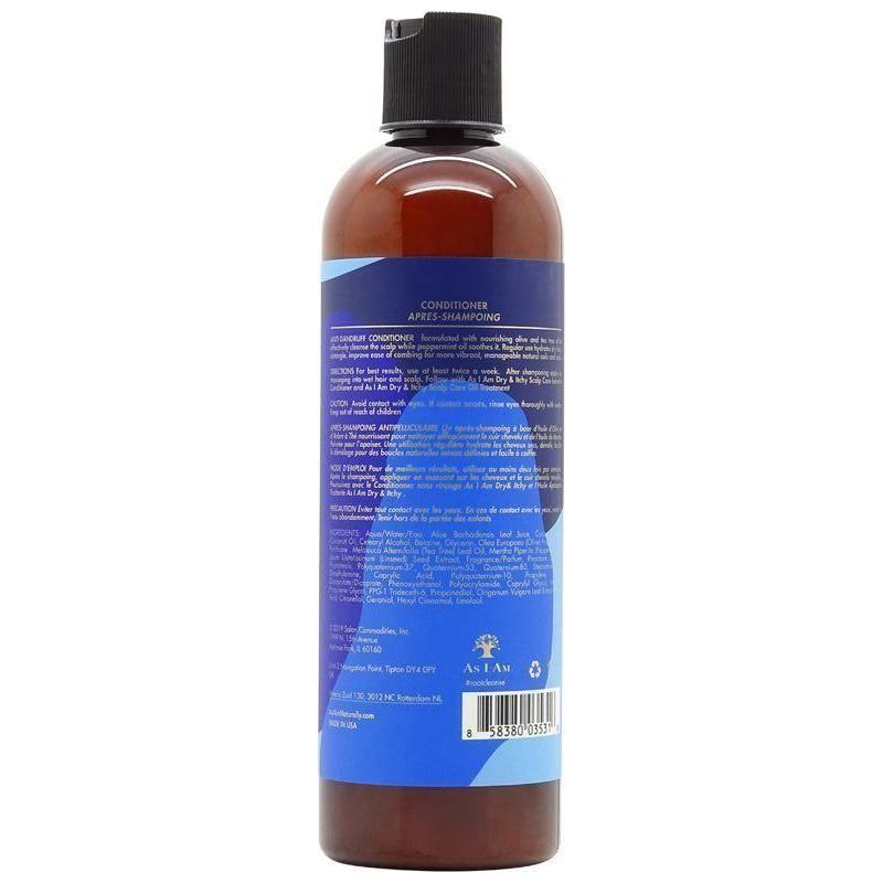 As I Am Dry &amp; Itchy Olive and Tea Tree Oil Conditioner 355ml - gtwtoporld.com