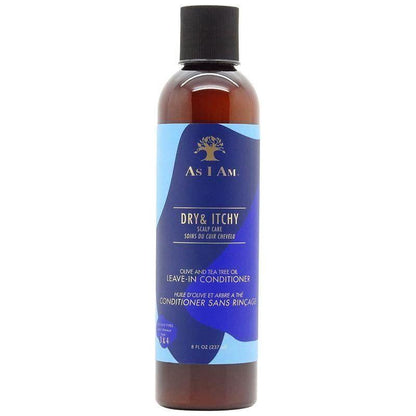 As I Am Dry &amp; Itchy Olive and Tea Tree Oil Leave - In Conditioner 237ml - gtwtoporld.com