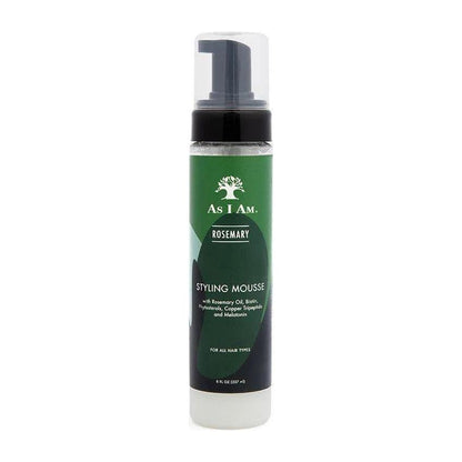 As I Am Rosemary Styling Mousse 8oz / 237ml - gtwtoporld.com