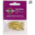 Bagues Pour Cheveux Hair Ring Gold 12pcs. - gtwtoporld.com