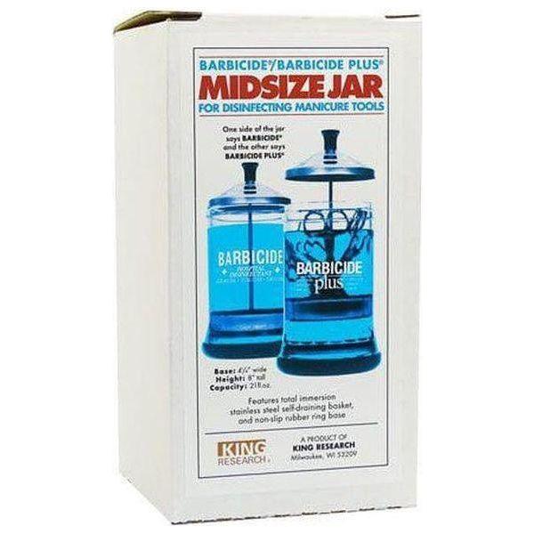 Barbicide Midsize Jar for Disinfecting Manicure Tools - gtwtoporld.com