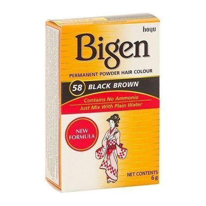 Bigen Permanent Powder Hair Colour 6g - gtwtoporld.com