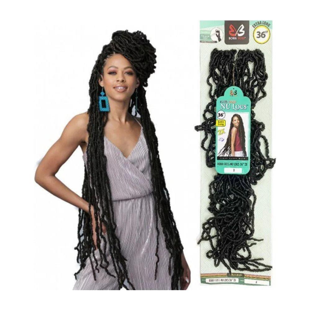 BOBBI BOSS Crochet Braid 2X Nu Locs Kunsthaar 14" / 18" / 24" / 36" - gtwtoporld.com
