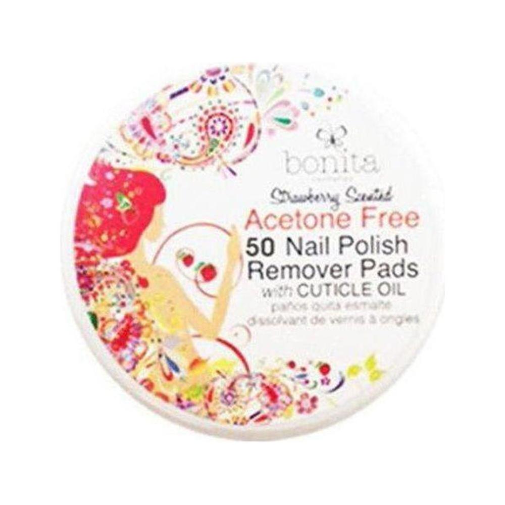 Bonita Nail Polish Remover 50 Pads Grape Scented - gtwtoporld.com