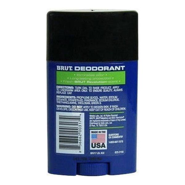 Brut Dedorant Stick Revolutionr Fragrance 2,25 Oz - gtwtoporld.com