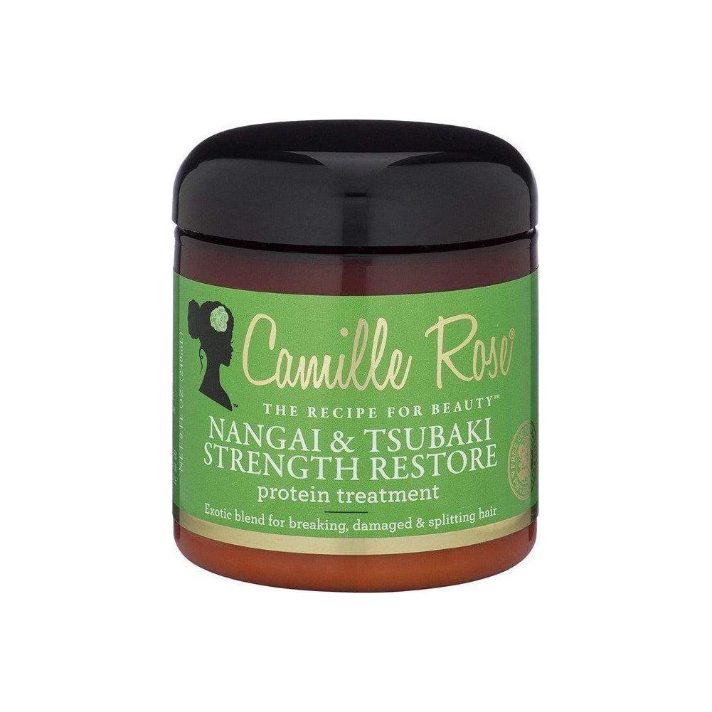 Camille Rose Nangai &amp; Tsubaki Strength Restore Protein Hair Treatment 8oz - gtwtoporld.com