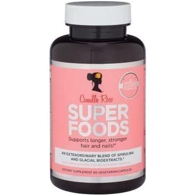 Camille Rose Super Foods Hair &amp; Nail 60 Caps - gtwtoporld.com