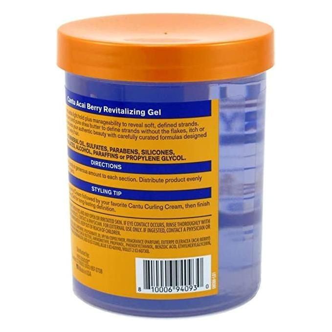 Cantu Acai Berry Revitalizing Styling Gel 18.5oz - gtwtoporld.com