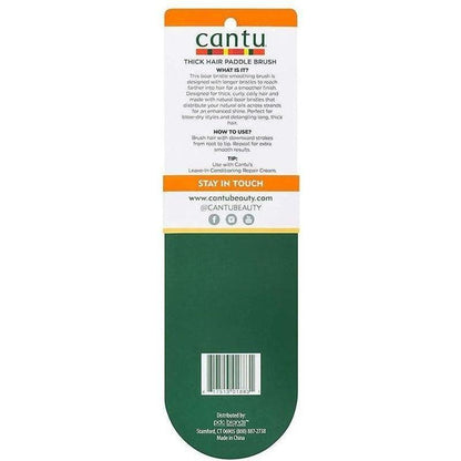 Cantu Accessories Smooth Thick Hair Paddle Brush - gtwtoporld.com