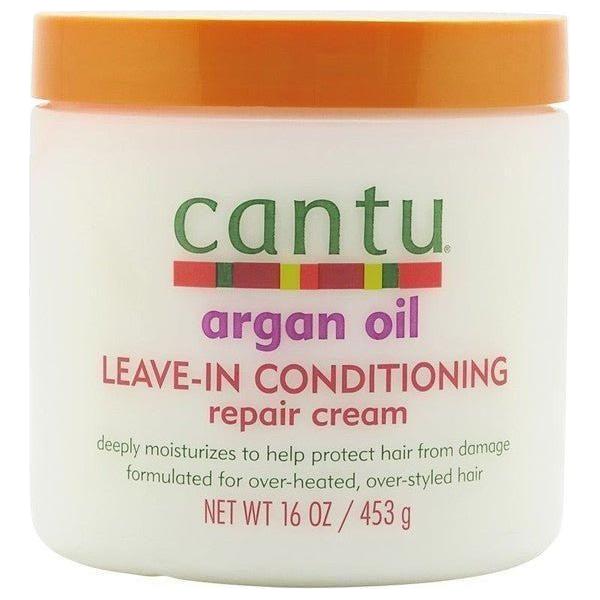 Cantu Argan Oil Leave - In Conditioner Repair Cream 453g - gtwtoporld.com