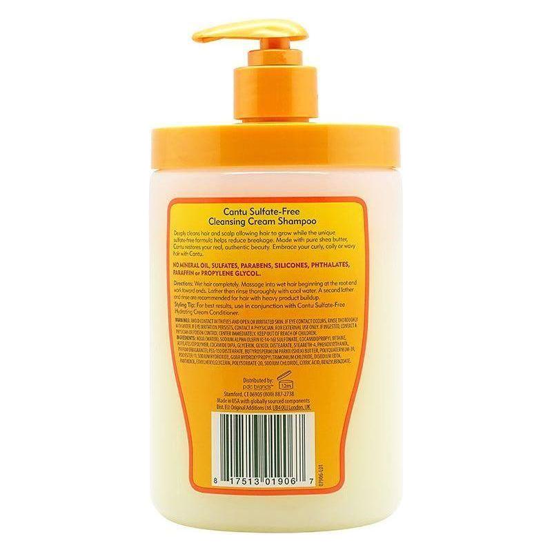 Cantu Shea Butter for Natural Hair Cleansing Cream Shampoo 400ml/ 709ml - gtwtoporld.com