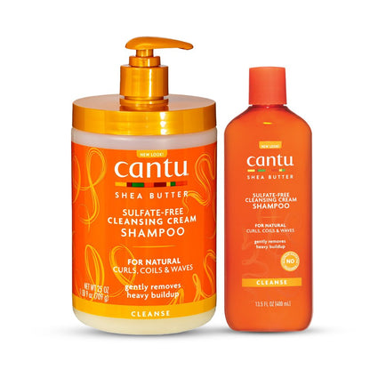 Cantu Shea Butter for Natural Hair Cleansing Cream Shampoo 400ml/ 709ml - gtwtoporld.com