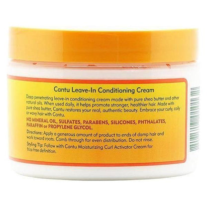 Cantu Shea Butter for Natural Hair Leave - in Conditioning Cream 354ml - gtwtoporld.com