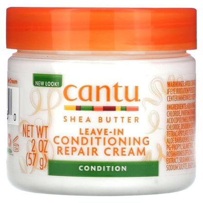 Cantu Shea Butter Leave In Conditioning Repair Cream 2 Oz - gtwtoporld.com