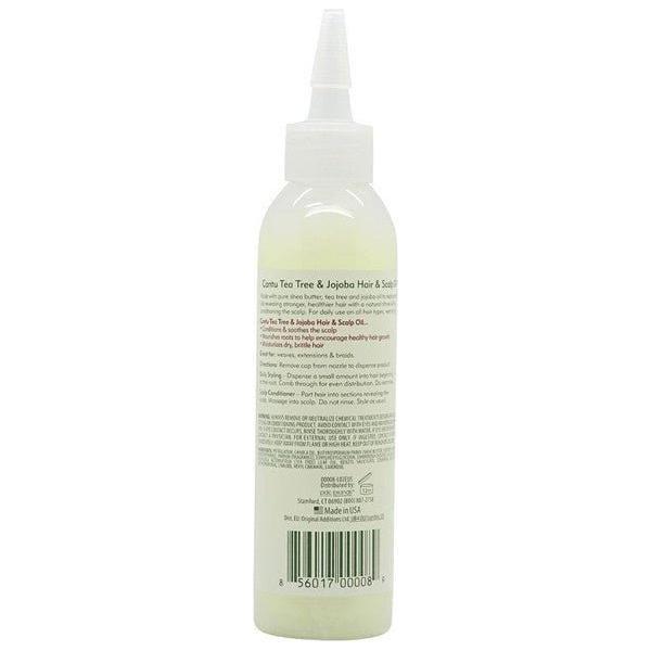 Cantu Tea Tree &amp; Jojoba Hair &amp; Scalp Oil 180ml - gtwtoporld.com