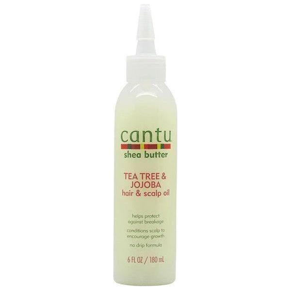 Cantu Tea Tree &amp; Jojoba Hair &amp; Scalp Oil 180ml - gtwtoporld.com