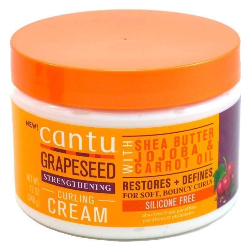 Cantu verstärkende Lockencreme mit Traubenkernen 12oz - gtwtoporld.com