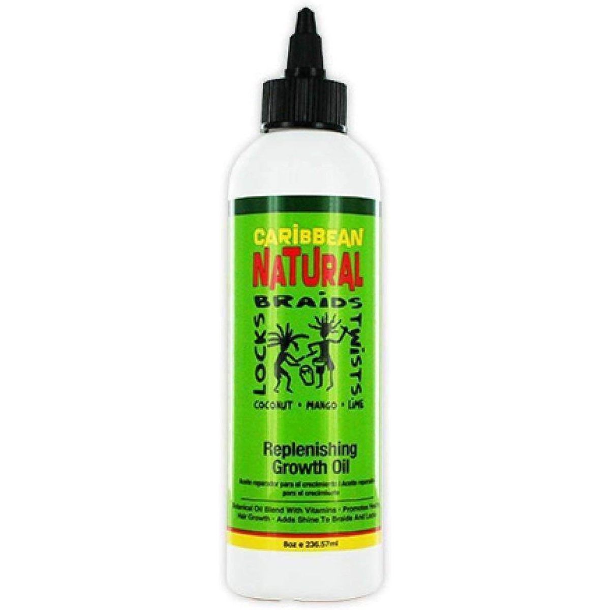 Caribbean Natural Replenishing Growth Oil 8oz - gtwtoporld.com