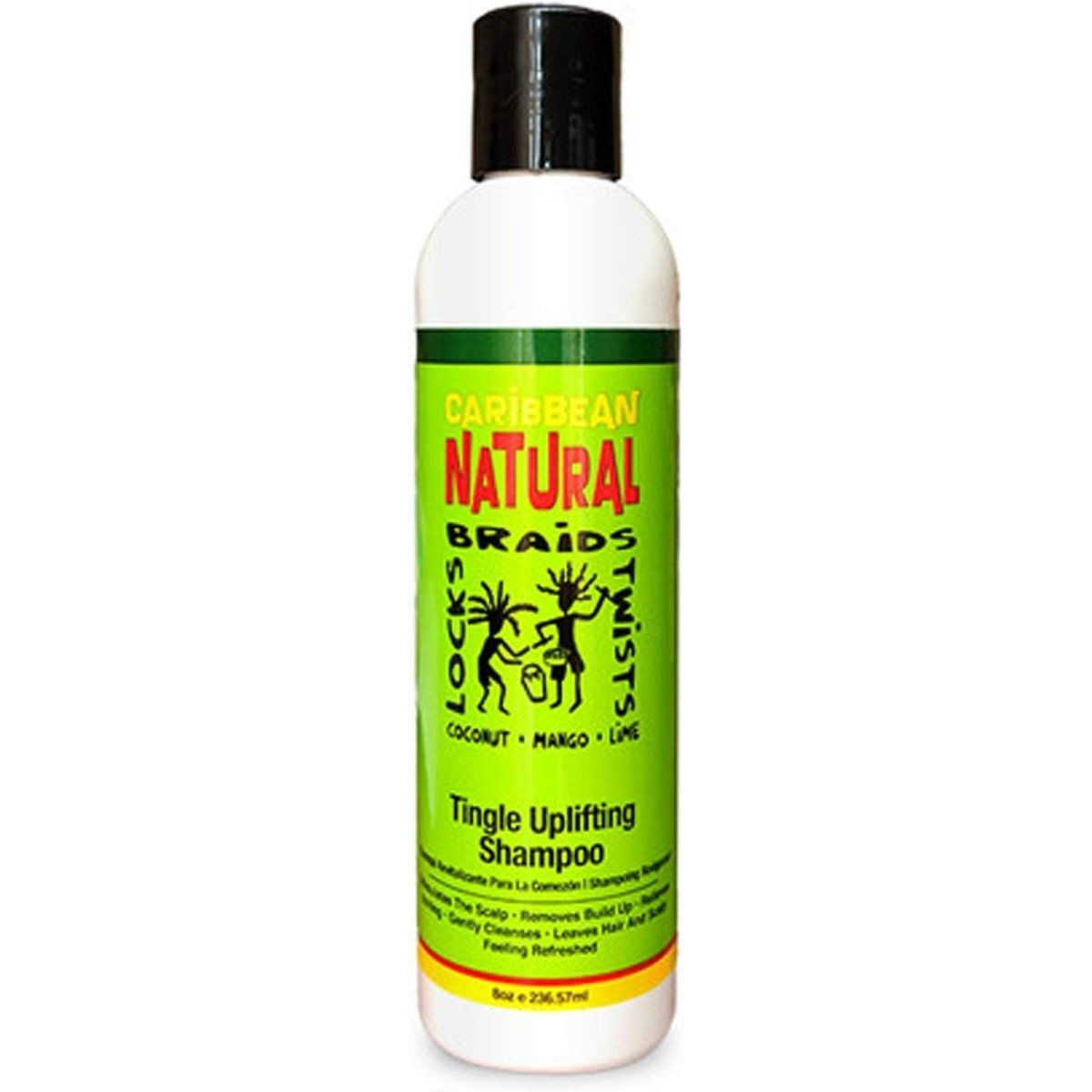 Caribbean Natural Tingle Uplifting Shampoo 8oz - gtwtoporld.com