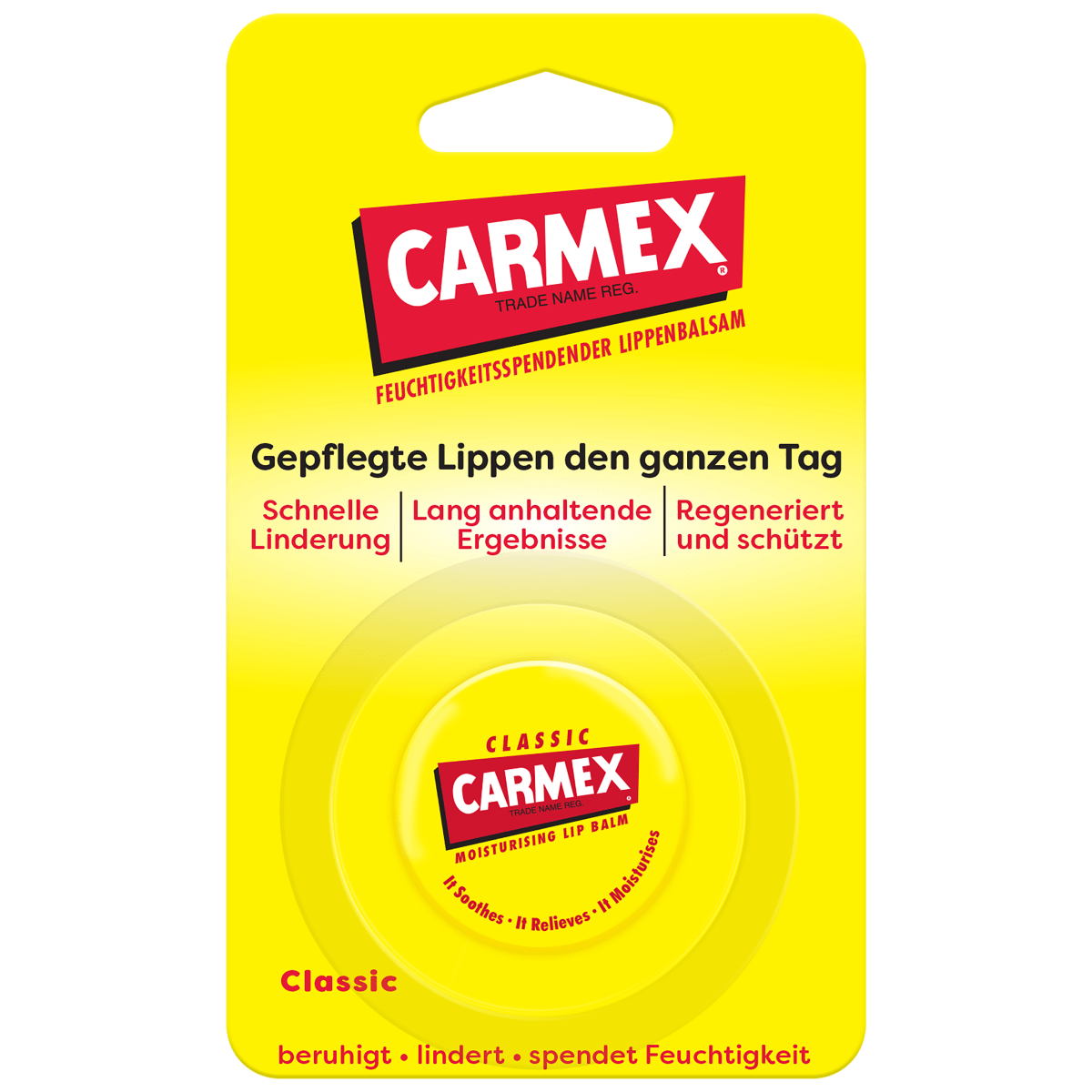 Carmex CLASSIC Moisturising Lip Balm For Dry And Chapped Lips 7.5g - gtwtoporld.com