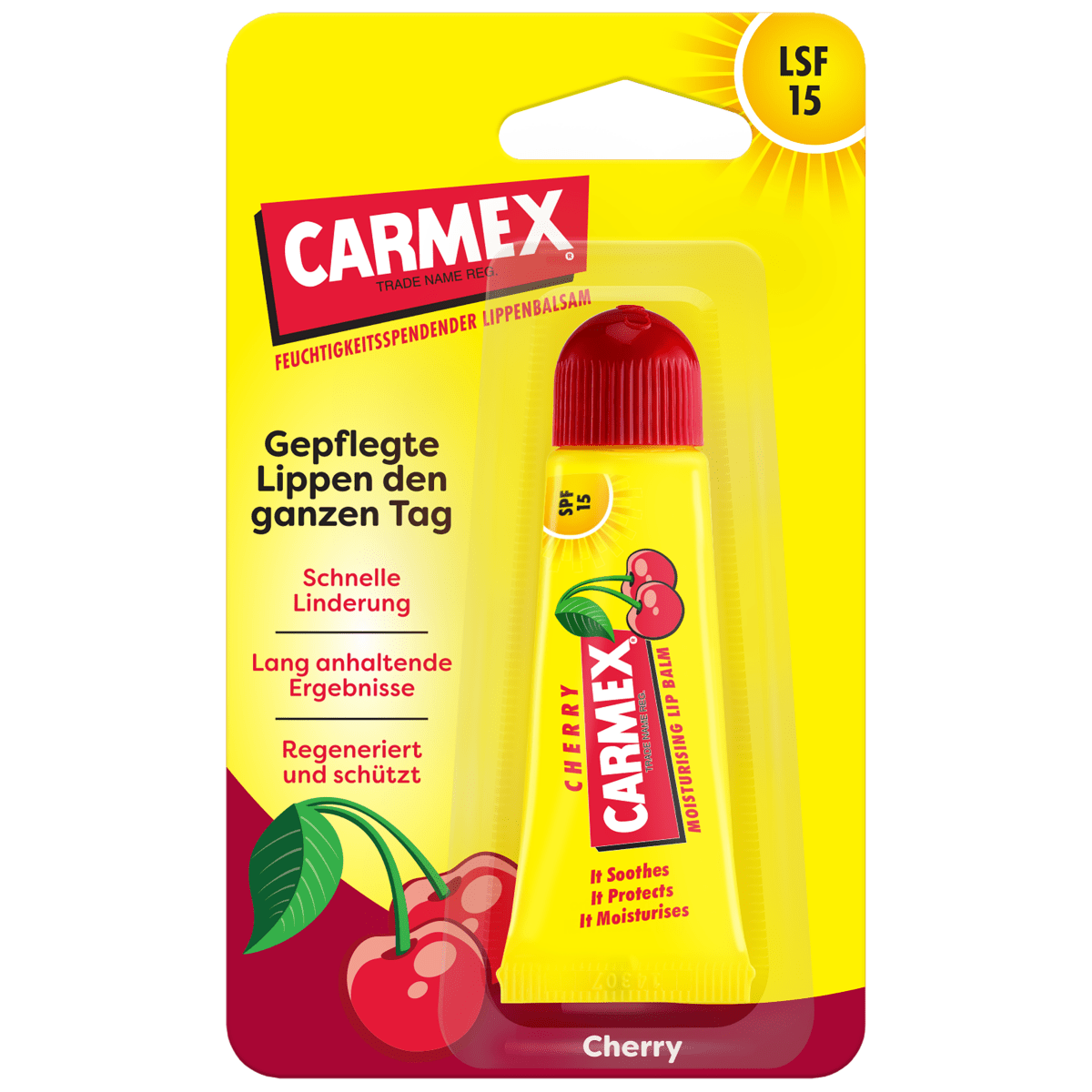 Carmex Lip Balm Cherry Moisturizer10g - gtwtoporld.com