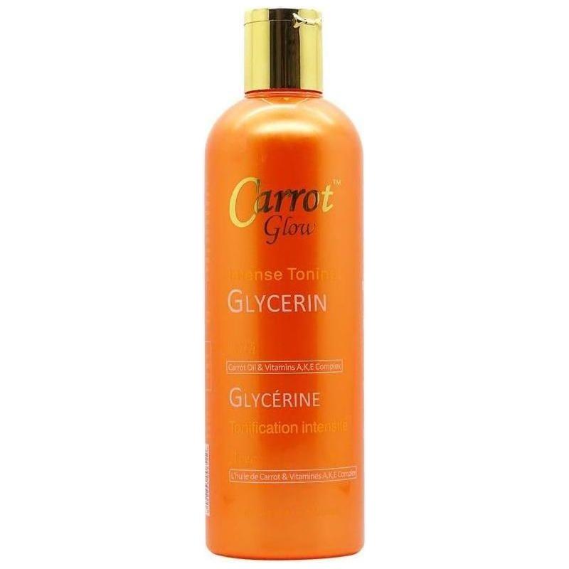 Carrot Glow Intense Toning Glycerin with Carrot Oil &amp; A,K,E Complex 500ml - gtwtoporld.com