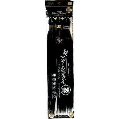 Cherish Pre Stretched Ultra Braid 3x Pack Value Braid 46&