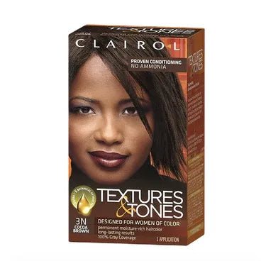 Clairol Textures and Tones Permanent Moisture - Rich Hair Color - gtwtoporld.com