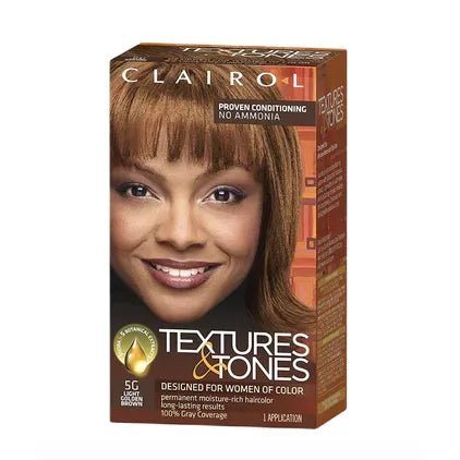 Clairol Textures and Tones Permanent Moisture - Rich Hair Color - gtwtoporld.com