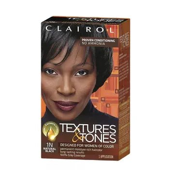 Clairol Textures and Tones Permanent Moisture - Rich Hair Color - gtwtoporld.com