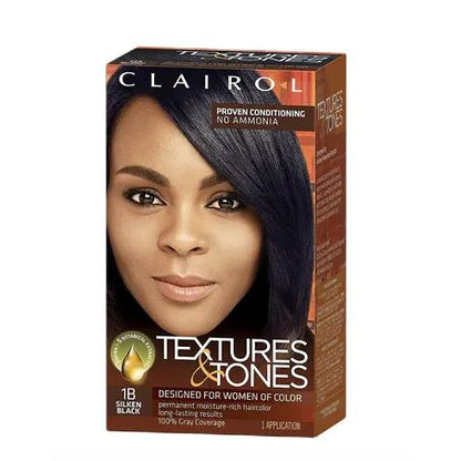 Clairol Textures and Tones Permanent Moisture - Rich Hair Color - gtwtoporld.com