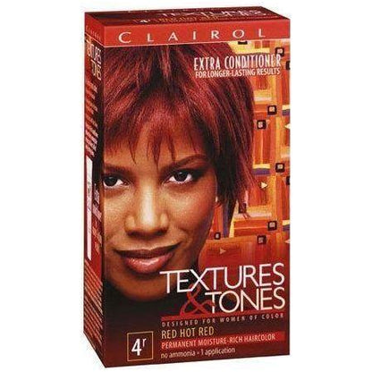 Clairol Textures and Tones Permanent Moisture - Rich Hair Color - gtwtoporld.com