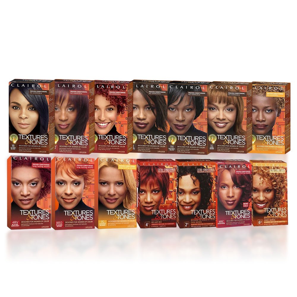 Clairol Textures and Tones Permanent Moisture - Rich Hair Color - gtwtoporld.com
