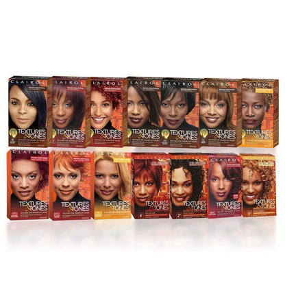 Clairol Textures and Tones Permanent Moisture - Rich Hair Color - gtwtoporld.com