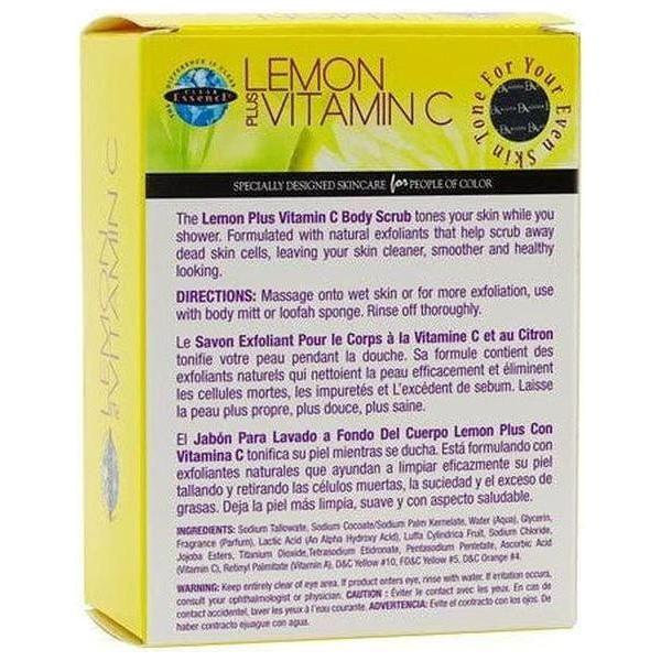 Clear Essence Lemon Plus Vitamin C Body Scrub Bar Soap 150g - gtwtoporld.com