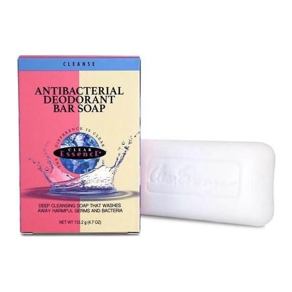Clear Essence Platinum Antibacterial Deodorant Bar Soap 4.7 oz / 133g - gtwtoporld.com