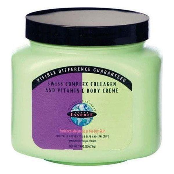 Clear Essence Swiss Complex Collagen and Vitamin E Body Creme 562ml - gtwtoporld.com