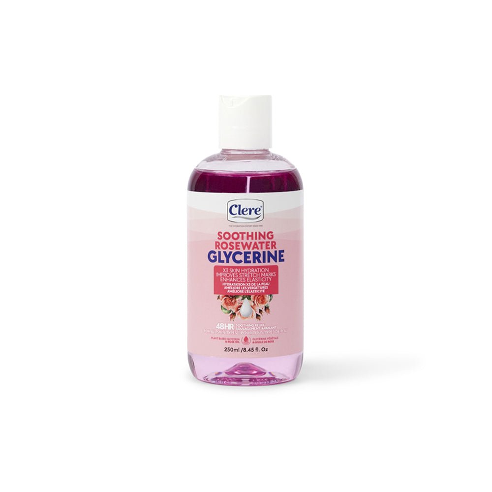 Clere Gylcerine Soothing Rosewater Gylcerine 250ml - gtwtoporld.com