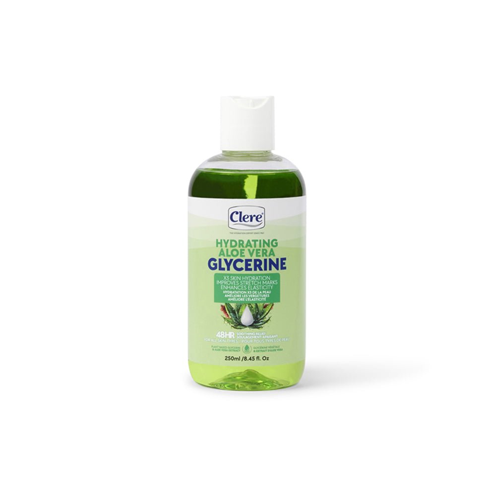 Clere Hydrating Aloe Vera Gylcerine 250ml - gtwtoporld.com