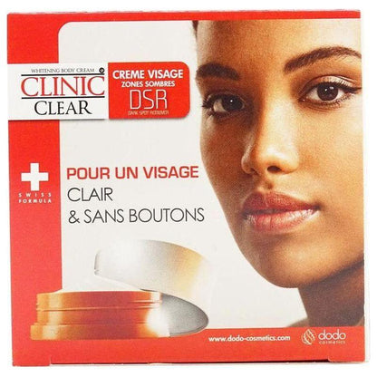 Clinic Clear Creme Visage DSR (Anti - Dark Zones) 50g - gtwtoporld.com