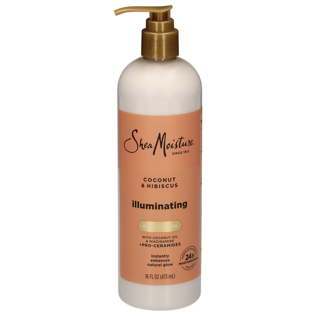Shea Moisture Coconut &amp; Hibiscus Illuminating Body lotion 16oz