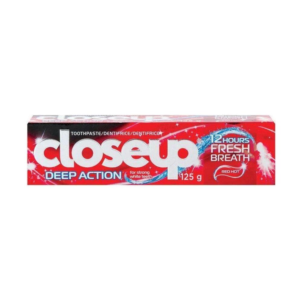 Close Up Red Hot Toothpaste 125g - gtwtoporld.com